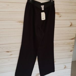 Soft Surroundings black linen slacks